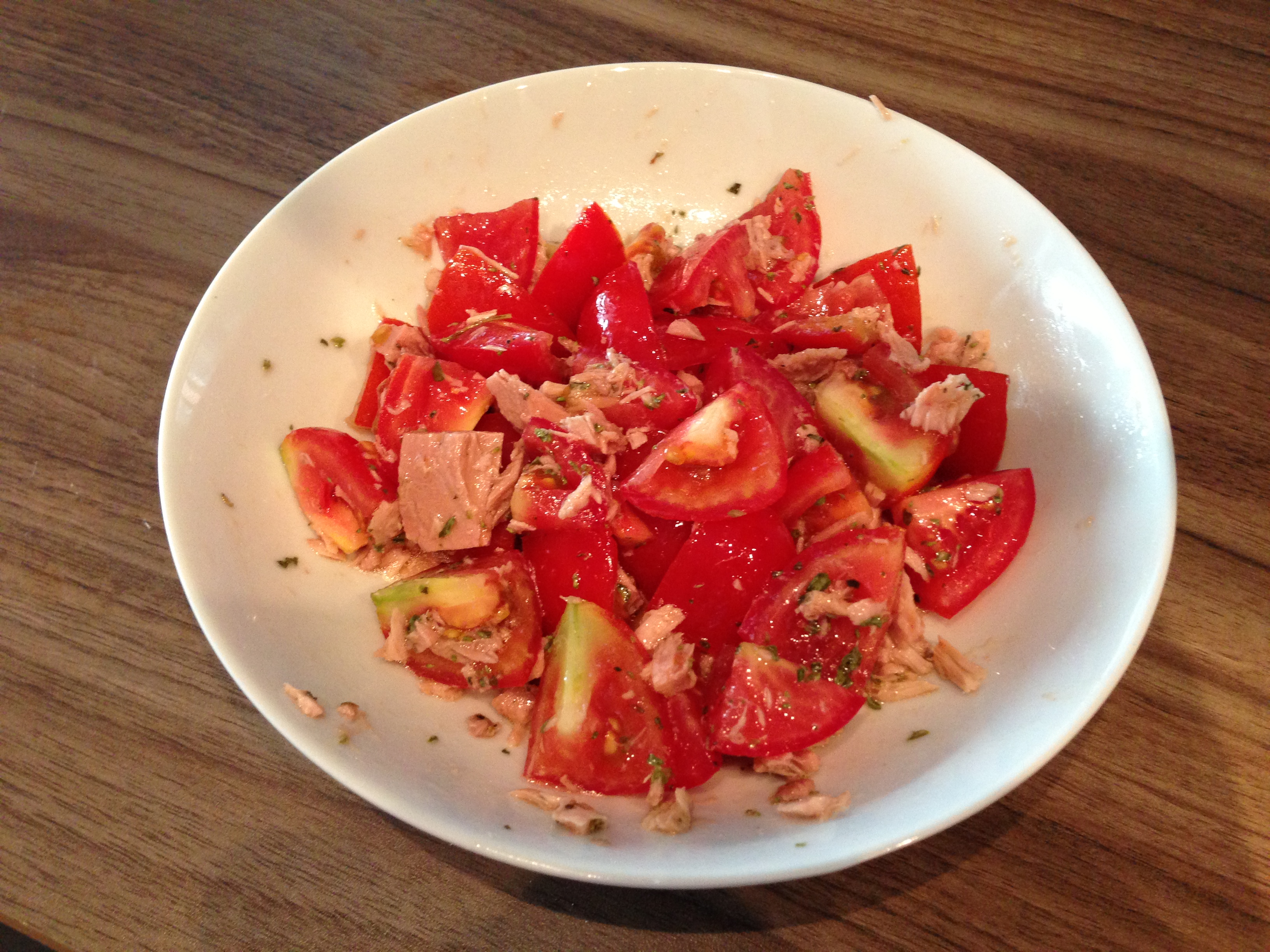 Body Change Rezepte Tomaten-Thunfisch-Salat - Body Change Rezepte
