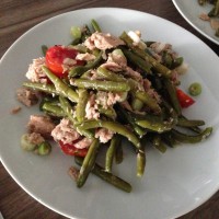 Thunfisch-Bohnen-Salat - Teller