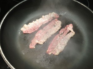 Spiegelei mit Bacon