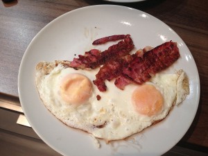 Spiegelei mit Bacon - Das Ergebnis