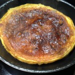 Omelett mit Kidneybohnen und Speck