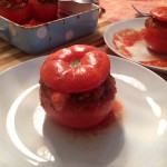 Gefüllte Tomaten Chili con carne