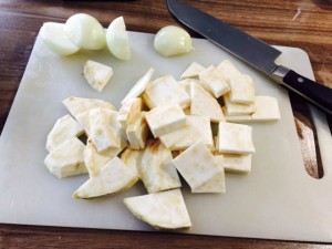 Sellerie-Bratkartoffeln - Schritt 3